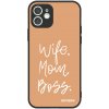 Picasee ULTIMATE CASE pro Apple iPhone 12 - Boss Mama Picasee ULTIMATE CASE pro Apple iPhone 12 - Boss Mama