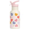 A Little Lovely Company A Little Lovely Company – antikorová fľaša na pitie, 350 ml – srdce A Little Lovely Company A Little Lovely Company – antikorová fľaša na pitie, 350 ml – srdce