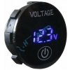 Digitálny voltmeter 5-36V modrý s ukazovateľom stavu batérie Digitálny voltmeter 5-36V modrý s ukazovateľom stavu batérie