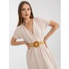 Dress-CA-SK-6308.55-light beige biela S RUE PARIS 2016103241880 Dress-CA-SK-6308.55-light beige biela S RUE PARIS 2016103241880