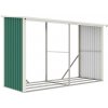 Prístrešok na drevo G21 WOH 682 - 302 x 119 cm, zelený 63900503 Prístrešok na drevo G21 WOH 682 - 302 x 119 cm, zelený 63900503