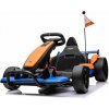 mamido Detská elektrická motokára McLaren Drift oranžová mamido Detská elektrická motokára McLaren Drift oranžová