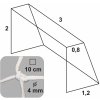 KV Řezáč Hádzanárska sieť 3x2x0,8x1,2/10/4mm KV Řezáč Hádzanárska sieť 3x2x0,8x1,2/10/4mm