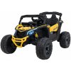 Mamido Elektrické autíčko Buggy Maverick Can-Am 4x200W 24V žlutá