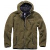 BRANDIT bunda Teddyfleece Worker Jacket Olivová Veľkosť: M BRANDIT bunda Teddyfleece Worker Jacket Olivová Veľkosť: M