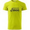 Narodeniny odmocniny 60 - Klasické pánske tričko vyššej gramáže - 2XL ( Limetková ) Narodeniny odmocniny 60 - Klasické pánske tričko vyššej gramáže - 2XL ( Limetková )