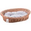 Prútený kôš Wiklinowy Świat hnedý oválny 50 cm x 35 cm x 13 cm Prútený kôš Wiklinowy Świat hnedý oválny 50 cm x 35 cm x 13 cm