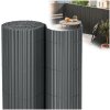 Tmavosivá PVC balkónová zástena 400x100 cm SPRINGOS GA0243 Tmavosivá PVC balkónová zástena 400x100 cm SPRINGOS GA0243
