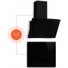 Klarstein HaloSync indukčná varná doska s digestorom | 4 varné zóny | 8400 W | 632 m³/h | 60 cm (CGCH2-KL-HS-60cm-Blk) Klarstein HaloSync indukčná varná doska s digestorom | 4 varné zóny | 8400 W | 632 m³/h | 60 cm (CGCH2-KL-HS-60cm-Blk)