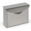 Poštová schránka, zvýšená odolnosť proti dažďu, 290 x 360 x 100 mm, nerez Poštová schránka, zvýšená odolnosť proti dažďu, 290 x 360 x 100 mm, nerez