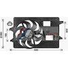 Ventilátor chladenia motora AVA Clever Choice FD7555 Ventilátor chladenia motora AVA Clever Choice FD7555