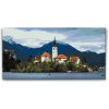 Vymalujsisam.sk Diamantové maľovanie - Kostol na jazere Bled – Slovinsko Veľkosť: 40x80cm, Rám: Na plastovej doske, Diamanty: Hranaté Vymalujsisam.sk Diamantové maľovanie - Kostol na jazere Bled – Slovinsko Veľkosť: 40x80cm, Rám: Na plastovej doske, Diamanty: Hranaté