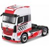 Maisto Custom Rigs, Mercedes-Benz Actros 1851, červeno-bílá, 1:64 Maisto Custom Rigs, Mercedes-Benz Actros 1851, červeno-bílá, 1:64
