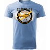 Tričko Striker Lietadlo Zlín Z-37 Čmeliak - modré, 3XL Tričko Striker Lietadlo Zlín Z-37 Čmeliak - modré, 3XL