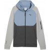 Puma Tech Full Zip Hoodie DK tmavo sivá