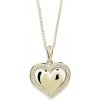 Cutie Jewellery Zlatý prívesok v tvare srdca so zirkónmi Z6305 2405 40 10 X 1