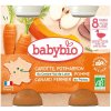 Babybio mrkva tekvica a jablká s kačacím mäsom 2 x 200 g Babybio mrkva tekvica a jablká s kačacím mäsom 2 x 200 g