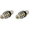 COMPASS Žiarovka 3 LED SMD 12 V suf.11X32 SV8.5 NEW-CAN-BUS biela 2 ks 8591686338263 COMPASS Žiarovka 3 LED SMD 12 V suf.11X32 SV8.5 NEW-CAN-BUS biela 2 ks 8591686338263