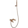 Imex OLIMPO vaňová batéria + sprchový set kartáčované ružové zlato BDC033-4ORC Imex OLIMPO vaňová batéria + sprchový set kartáčované ružové zlato BDC033-4ORC