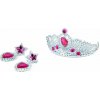 Rappa Korunka princezná s náušnicami ružová Rappa Korunka princezná s náušnicami ružová