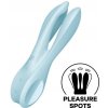 Prikladací vibrátor Satisfyer Threesome 1 modrý, silikónový vibrátor na klitoris Prikladací vibrátor Satisfyer Threesome 1 modrý, silikónový vibrátor na klitoris