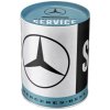NOSTALGIC ART pokladnička MERCEDES-BENZ SERVICE white/blue NOSTALGIC ART pokladnička MERCEDES-BENZ SERVICE white/blue