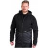 Northfinder Pánska turistická hybridná bunda s kapucňou WATSON blackblack Northfinder Pánska turistická hybridná bunda s kapucňou WATSON blackblack