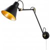 Searchlight 7403BK WALL nástenné svietidlo E27 1x10W Searchlight 7403BK WALL nástenné svietidlo E27 1x10W
