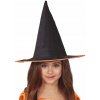 KLOBUK čarodejnica ČIERNY na Halloween pre deti KLOBUK čarodejnica ČIERNY na Halloween pre deti