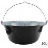 Perfect Home 71011 Smaltovaný kotlík na guláš 50 L, čierny Perfect Home 71011 Smaltovaný kotlík na guláš 50 L, čierny