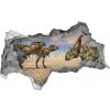 Diera 3D fototapeta nálepka Dinosaury 95x73 cm Diera 3D fototapeta nálepka Dinosaury 95x73 cm