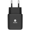 NUVO sieťová nabíjačka 30 W PD a QC s USB-A a USB-C NUVO sieťová nabíjačka 30 W PD a QC s USB-A a USB-C