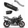 Yamaha YZF R1 1000 RN09 2002 - 2003 EU homologizovaný ladený výfuk HP6 BLACK Yamaha YZF R1 1000 RN09 2002 - 2003 EU homologizovaný ladený výfuk HP6 BLACK