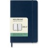 Moleskine A6 týždenný 2024-25 modrý