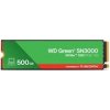 WD GREEN SSD 500GB SN3000 Powered by SanDisk, PCIe Gen4x4, M.2 2280, (R:5000/W:4100 MB/s) - WDS500G4G0E WD GREEN SSD 500GB SN3000 Powered by SanDisk, PCIe Gen4x4, M.2 2280, (R:5000/W:4100 MB/s) - WDS500G4G0E