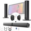 Prenosný reproduktor Soundbar TV Domáce kino 3D Surround Odnímateľný Prenosný reproduktor Soundbar TV Domáce kino 3D Surround Odnímateľný