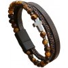 Amparo Miranda® Náramok Cross Tigrie oko T185 Amparo Miranda® Náramok Cross Tigrie oko T185