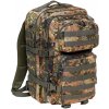 Backpack US Cooper Large flecktarn hnedá | kaki One Size Brandit 4051773045299 Backpack US Cooper Large flecktarn hnedá | kaki One Size Brandit 4051773045299