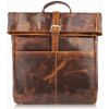 PAOLO PERUZZI Prémiový kožený batoh na notebook AV-02-BR | hnedá AV-02-BR PAOLO PERUZZI Prémiový kožený batoh na notebook AV-02-BR | hnedá AV-02-BR
