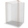 MEXEN/S - Kioto Sprchová zástena WALK-IN voľne stojaca 115 x 30 x 30, transparent, meď kartáčovaná 800-115-030-222-65-00-030 MEXEN/S - Kioto Sprchová zástena WALK-IN voľne stojaca 115 x 30 x 30, transparent, meď kartáčovaná 800-115-030-222-65-00-030