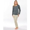 Gina Dámske pyžamo viacfarebné (19169-DxGLYB) L
