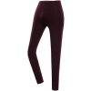 Alpine Pro Marda Dámske rýchloschnúce legíny LPAE702 figová S Alpine Pro Marda Dámske rýchloschnúce legíny LPAE702 figová S