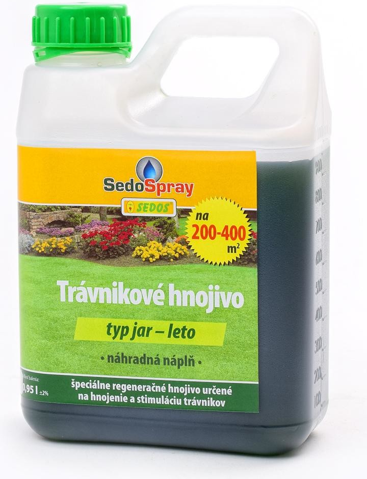 SEDOSPRAY TRÁVNIK JAR-LETO s aplikátorom 950 ml náhrada
