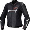 Bunda STELLA FASTER 3, ALPINESTARS (černá/bílá/červená fluo, vel. 40) Bunda STELLA FASTER 3, ALPINESTARS (černá/bílá/červená fluo, vel. 40)