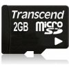 Transcend 2GB microSD paměťová karta (bez adaptéru) TS2GUSDC Transcend 2GB microSD paměťová karta (bez adaptéru) TS2GUSDC