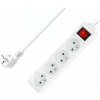 ONDRAGON Prodlužovací kabel 1,5m, 4 zásuvky, bílý (OD1114F-1,5) ONDRAGON Prodlužovací kabel 1,5m, 4 zásuvky, bílý (OD1114F-1,5)
