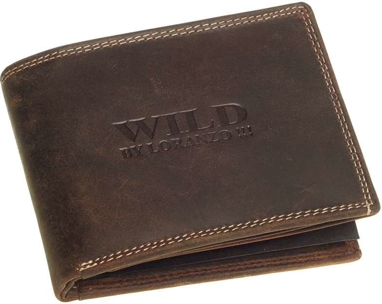 Wild kožená peňaženka 984 hnědá