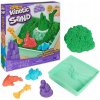 Kinetic Sand Sandbox Set zelená hrací písek Kinetic Sand Sandbox Set zelená hrací písek