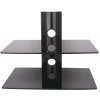Art Dvojitá nástenná polica DVD/TUNER 20kg OEM (STO D-50N) Art Dvojitá nástenná polica DVD/TUNER 20kg OEM (STO D-50N)