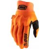 Cyklistické rukavice 100 % L oranžové Cyklistické rukavice 100 % L oranžové